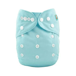 B03A Alvababy- pañal regular de tela lavable y reutilizable, ajustables de 3-15kg, incluye inserto