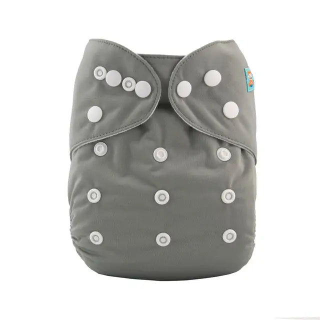 B29A Alvababy- pañal regular de tela lavable y reutilizable, ajustables de 3-15kg, incluye inserto
