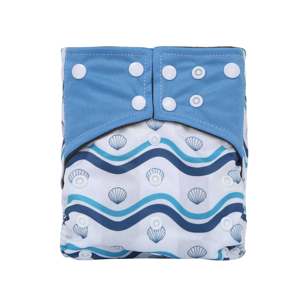 Pañal regular SF-NO40 Simfamily ajustable 3 a 15kg, con interior de carbón de bambú y doble riel