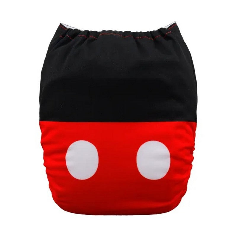 YD78A Alvababy- pañal regular de tela lavable y reutilizable, ajustables de 3-15kg, incluye inserto