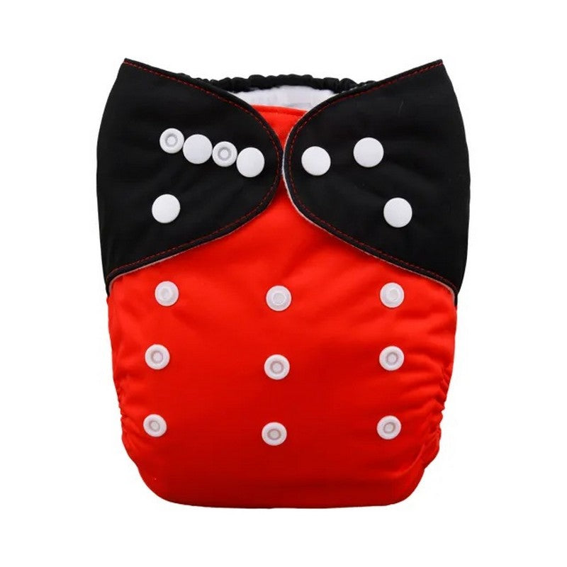 YD78A Alvababy- pañal regular de tela lavable y reutilizable, ajustables de 3-15kg, incluye inserto