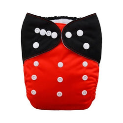 YD78A Alvababy- pañal regular de tela lavable y reutilizable, ajustables de 3-15kg, incluye inserto