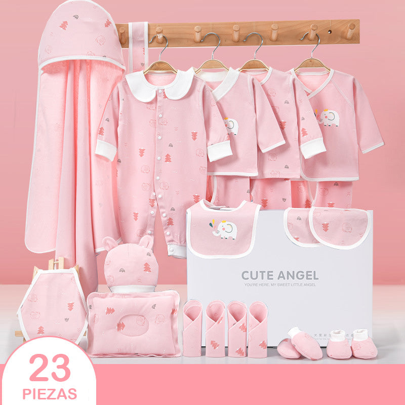 0694-2 Conjunto de ropa para recién nacido con caja