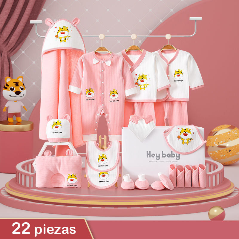 8713-2 Conjunto de ropa para recién nacido con caja