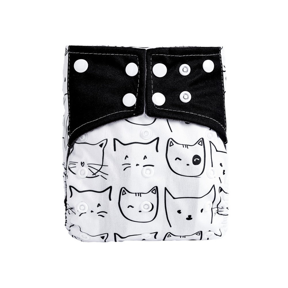 Pañal regular SF-NO23 Simfamily ajustable 3 a 15kg, con interior de carbón de bambú y doble riel