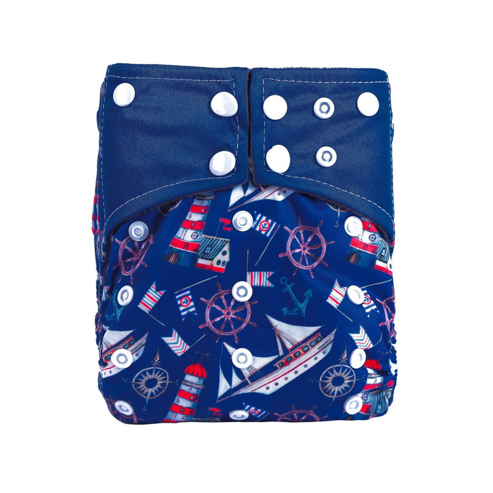 Pañal regular SF-NO25 Simfamily ajustable 3 a 15kg, con interior de carbón de bambú y doble riel