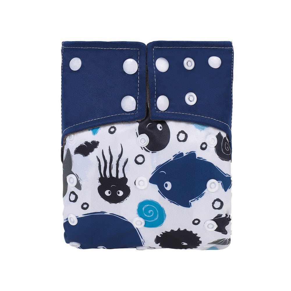 Pañal regular SF-NO26 Simfamily ajustable 3 a 15kg, con interior de carbón de bambú y doble riel