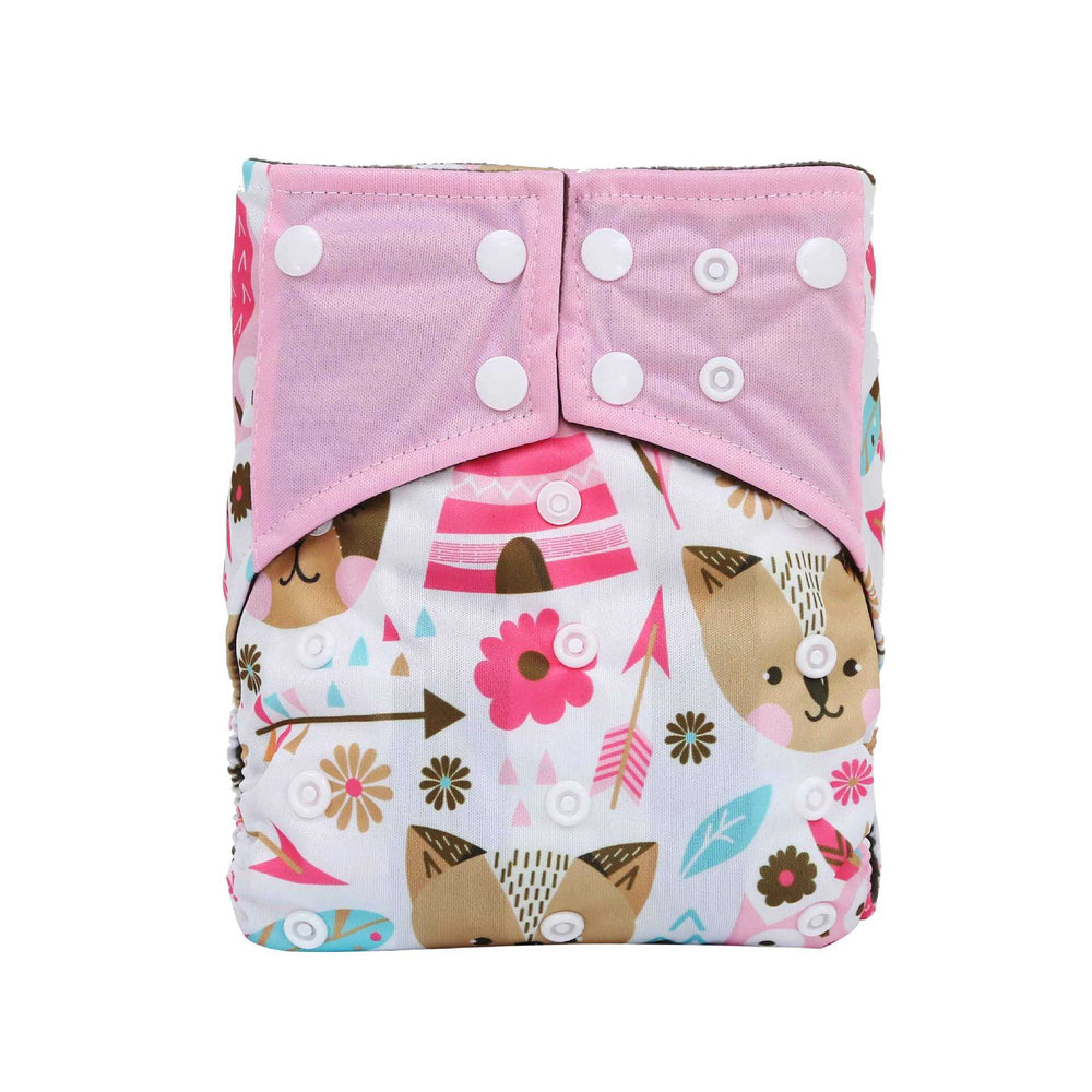 Pañal regular SF-NO35 Simfamily ajustable 3 a 15kg, con interior de carbón de bambú y doble riel