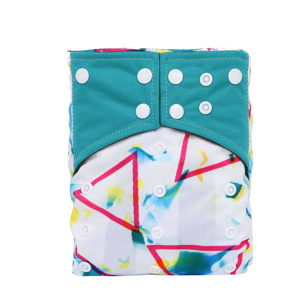 Pañal regular SF-NO38 Simfamily ajustable 3 a 15kg, con interior de carbón de bambú y doble riel