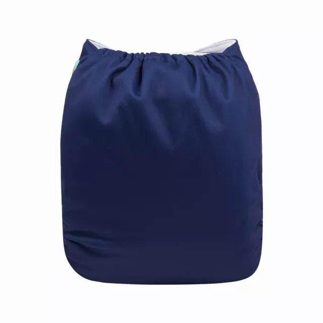 B35A Alvababy- pañal regular de tela lavable y reutilizable, ajustables de 3-15kg, incluye inserto
