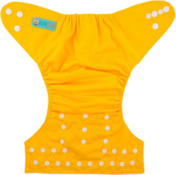 B01A Alvababy- pañal regular de tela lavable y reutilizable, ajustables de 3-15kg, incluye inserto