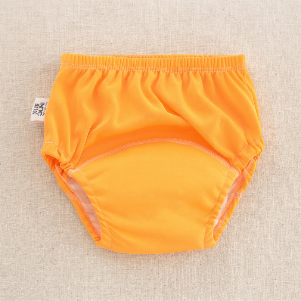 CE-08 Calzón entrenador lavable liso naranja
