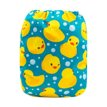 H114A Alvababy- pañal regular de tela lavable y reutilizable, ajustables de 3-15kg, incluye inserto