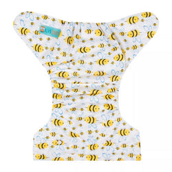 H117A Alvababy- pañal regular de tela lavable y reutilizable, ajustables de 3-15kg, incluye inserto