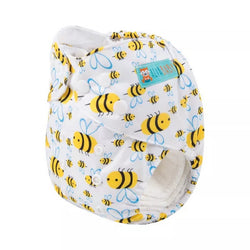 H117A Alvababy- pañal regular de tela lavable y reutilizable, ajustables de 3-15kg, incluye inserto