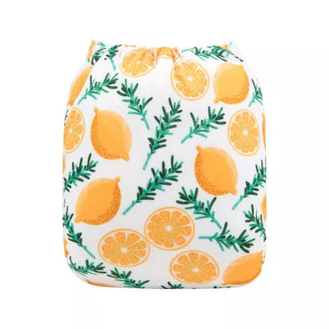 H179A Alvababy- pañal regular de tela lavable y reutilizable, ajustables de 3-15kg, incluye inserto