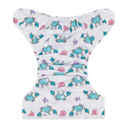 H192A Alvababy- pañal regular de tela lavable y reutilizable, ajustables de 3-15kg, incluye inserto