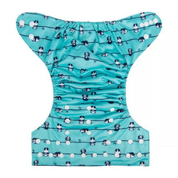 H240A Alvababy- pañal regular de tela lavable y reutilizable, ajustables de 3-15kg, incluye inserto