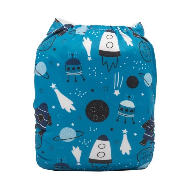 H360A Alvababy- pañal regular de tela lavable y reutilizable, ajustables de 3-15kg, incluye inserto