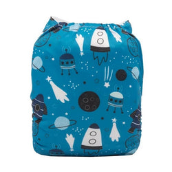 H360A Alvababy- pañal regular de tela lavable y reutilizable, ajustables de 3-15kg, incluye inserto