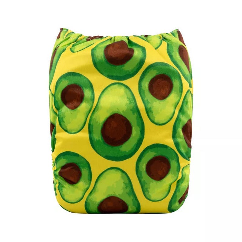 H400A Alvababy- pañal regular de tela lavable y reutilizable, ajustables de 3-15kg, incluye inserto