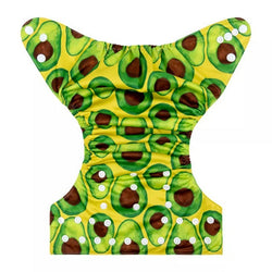 H400A Alvababy- pañal regular de tela lavable y reutilizable, ajustables de 3-15kg, incluye inserto