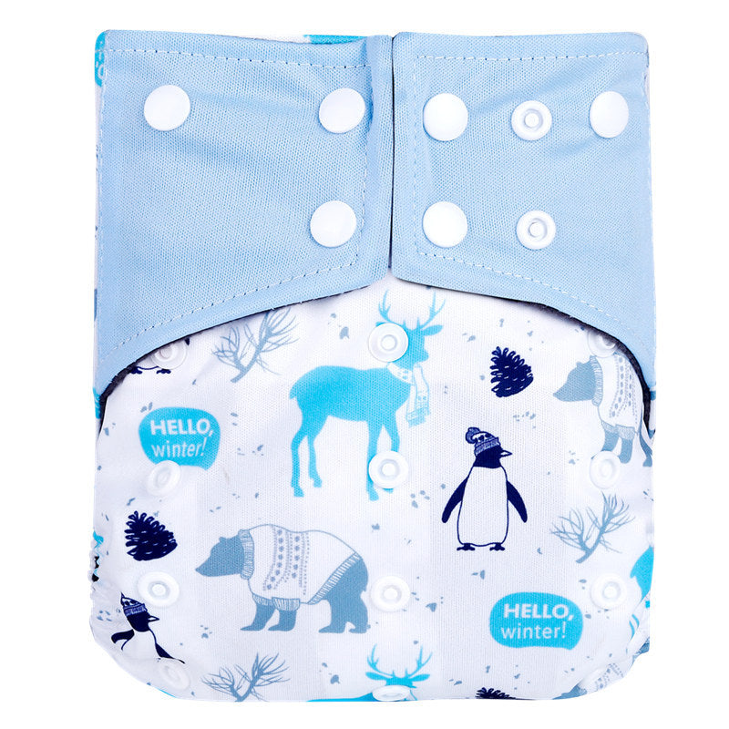 Pañal regular SF-NO8 Simfamily ajustable 3 a 15kg, con interior de carbón de bambú y doble riel