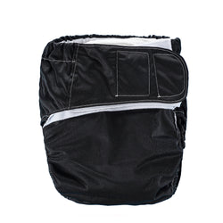 SMT114-404 Pañal NEGRO de tela reutilizable para adulto