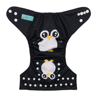 YD149A Alvababy- pañal regular de tela lavable y reutilizable, ajustables de 3-15kg, incluye inserto