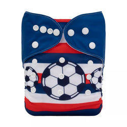 YDP168A Alvababy- pañal regular de tela lavable y reutilizable, ajustables de 3-15kg, incluye inserto