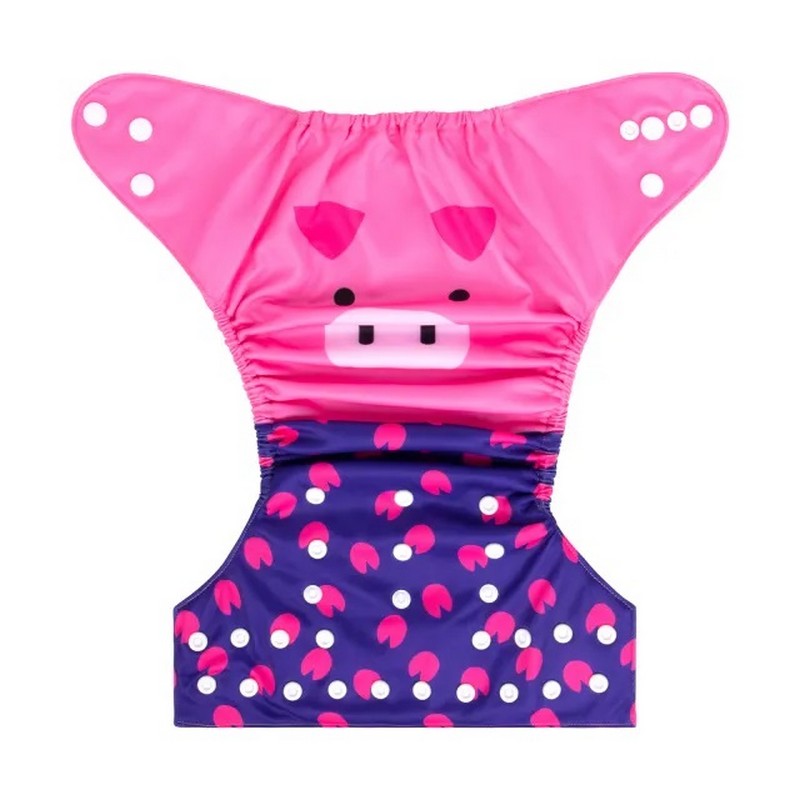 YDP177A Alvababy- pañal regular de tela lavable y reutilizable, ajustables de 3-15kg, incluye inserto