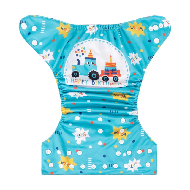 YDP183A Alvababy- pañal regular de tela lavable y reutilizable, ajustables de 3-15kg, incluye inserto
