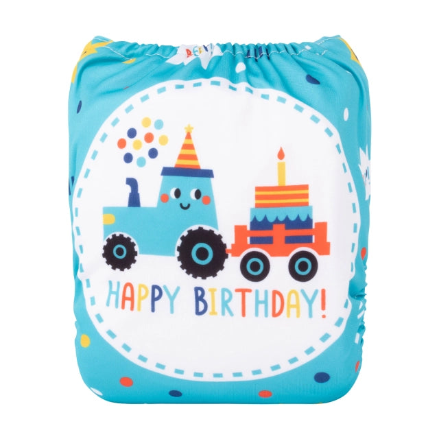 YDP183A Alvababy- pañal regular de tela lavable y reutilizable, ajustables de 3-15kg, incluye inserto