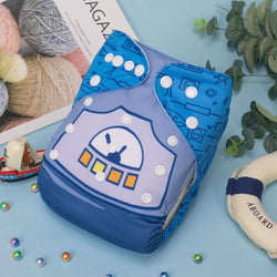YDP197A Alvababy- pañal regular de tela lavable y reutilizable, ajustables de 3-15kg, incluye inserto