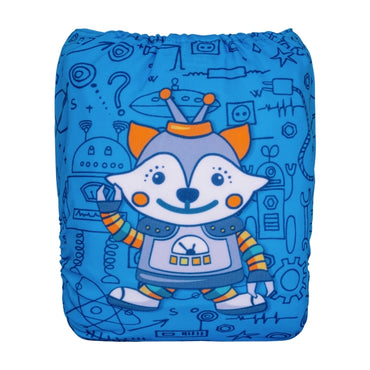 YDP197A Alvababy- pañal regular de tela lavable y reutilizable, ajustables de 3-15kg, incluye inserto