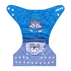 YDP197A Alvababy- pañal regular de tela lavable y reutilizable, ajustables de 3-15kg, incluye inserto