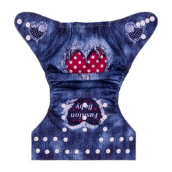 YDP199A Alvababy- pañal regular de tela lavable y reutilizable, ajustables de 3-15kg, incluye inserto