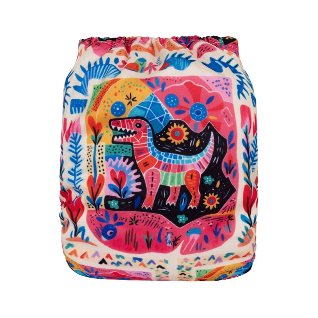 YDP232A Alvababy- pañal regular de tela lavable y reutilizable, ajustables de 3-15kg, incluye inserto