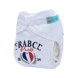 YDP241A Alvababy- pañal regular de tela lavable y reutilizable, ajustables de 3-15kg, incluye inserto