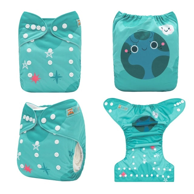 YDP242A pañal ecológico regular marca Alvababy