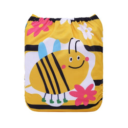 YDP246A Alvababy- pañal regular de tela lavable y reutilizable, ajustables de 3-15kg, incluye inserto