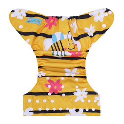 YDP246A Alvababy- pañal regular de tela lavable y reutilizable, ajustables de 3-15kg, incluye inserto