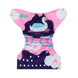 YDP248A Alvababy- pañal regular de tela lavable y reutilizable, ajustables de 3-15kg, incluye inserto