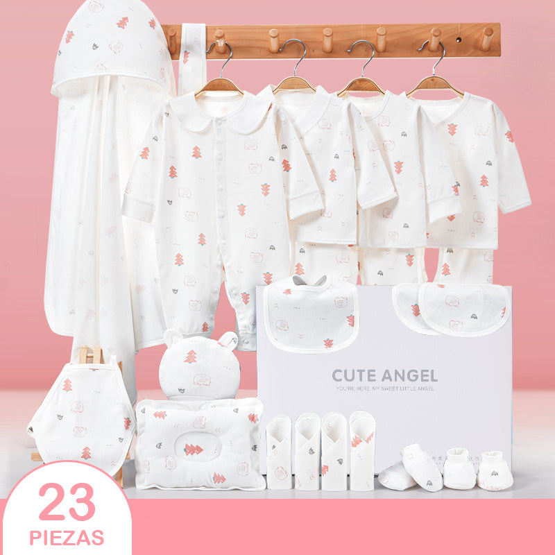 0694-3 conjunto de ropa para recién nacido con caja