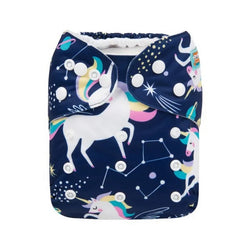H152A Alvababy- pañal regular de tela lavable y reutilizable, ajustables de 3-15kg, incluye inserto