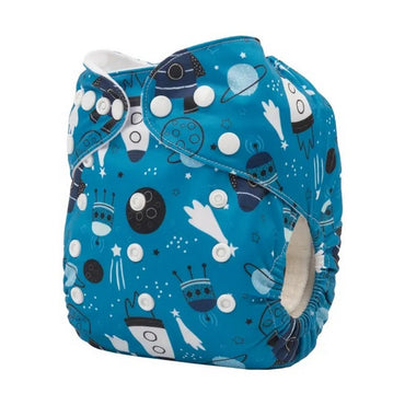 H360A Alvababy- pañal regular de tela lavable y reutilizable, ajustables de 3-15kg, incluye inserto