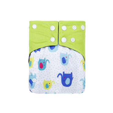 Pañal regular SF-NO18 Simfamily ajustable 3 a 15kg, con interior de carbón de bambú y doble riel