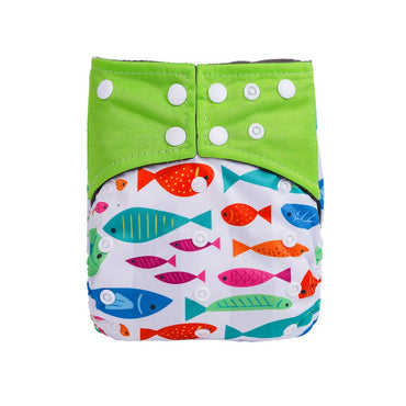 Pañal regular SF-NO22 Simfamily ajustable 3 a 15kg, con interior de carbón de bambú y doble riel
