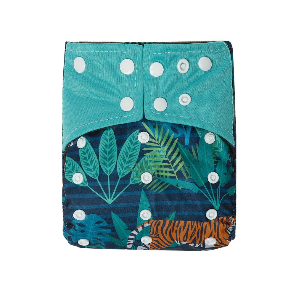 Pañal regular SF-NO24 Simfamily ajustable 3 a 15kg, con interior de carbón de bambú y doble riel