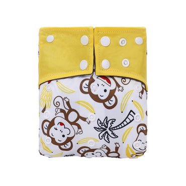 Pañal regular SF-NO32 Simfamily ajustable 3 a 15kg, con interior de carbón de bambú y doble riel